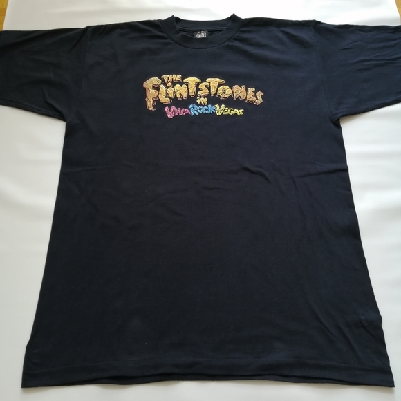 The Flintstones In Viva Rock Vegas Vintage 2000 T-shirt Large - Picture 3 of 9